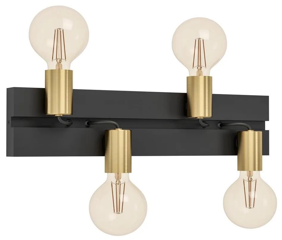 Eglo 900509 - Mennyezeti lámpa MACCHIONE 4xE27/10W/230V