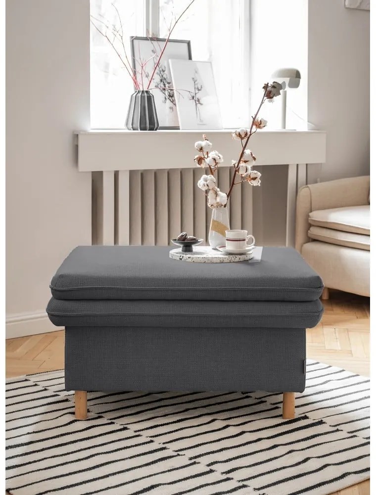 Sötétszürke lábtartó Simon – Miuform