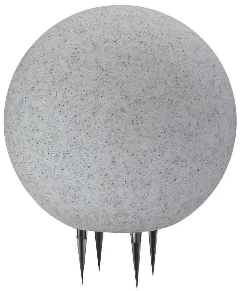 Kültéri lámpa ARGENTO 1xE27/15W/230V átm. 30 cm IP65 szürke