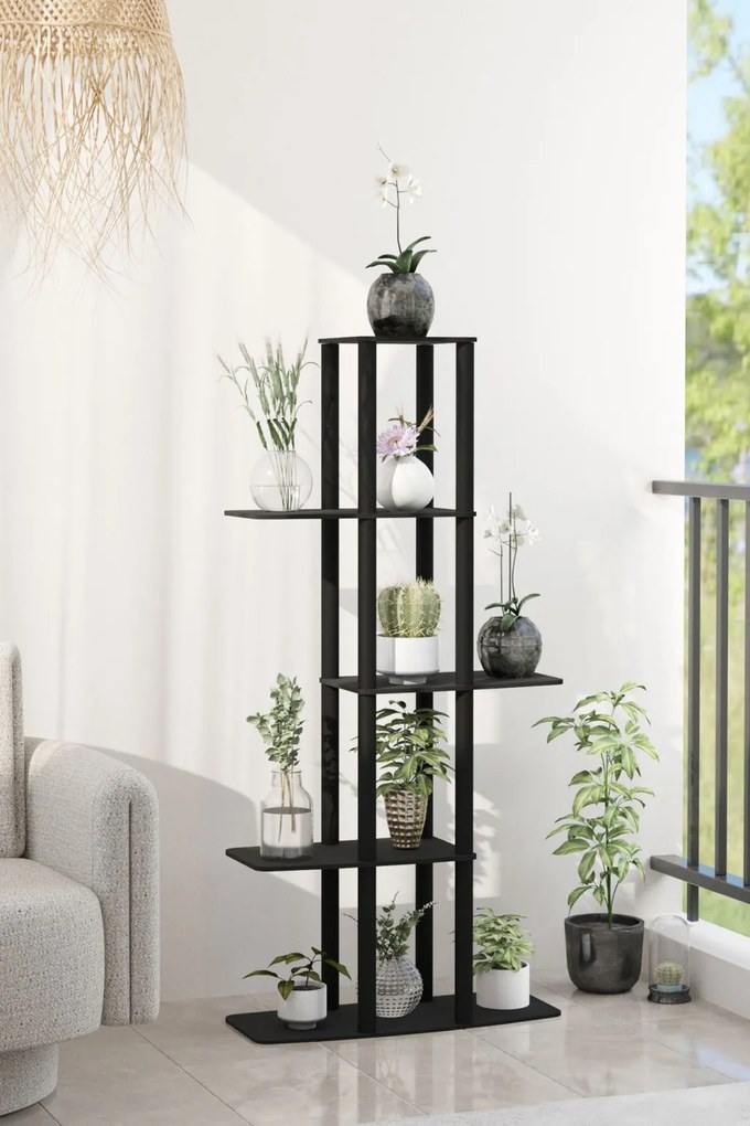 Gardenia Flower Bed - Black
