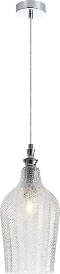 Maytoni FESTA P033PL-01CH Függőlámpa 1x60W/E27