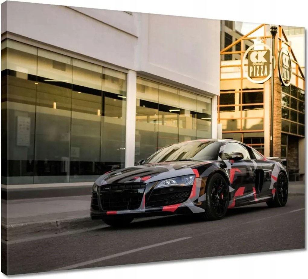 Vászonkép 50x40 Origami sportautó