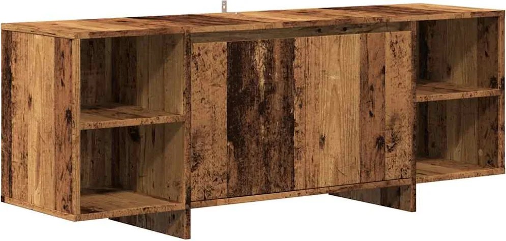 vidaXL antik fa színű szerelt fa TV-szekrény 130 x 35 x 50 cm