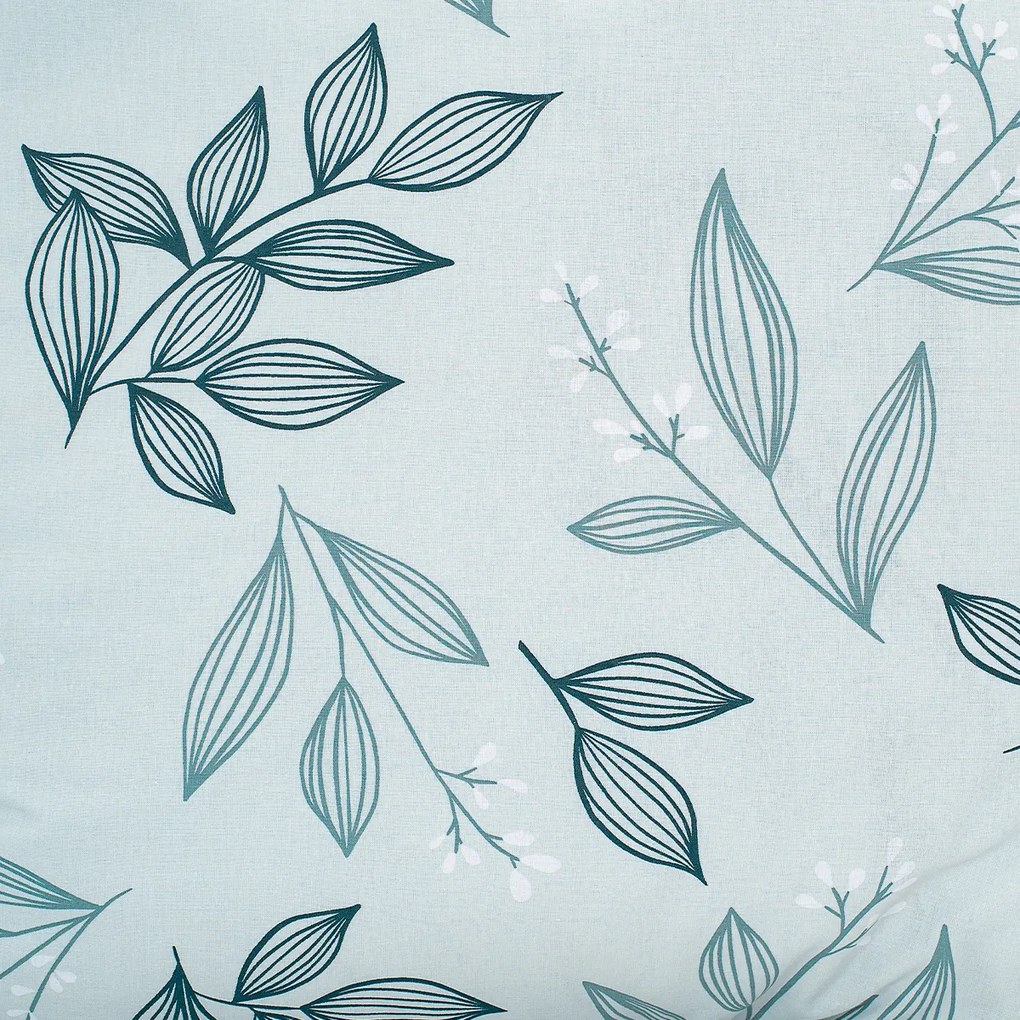 4Home Frosty Leaves pamut ágyneműhuzat, 140 x 220 cm, 70 x 90 cm, 140 x 220 cm, 70 x 90 cm