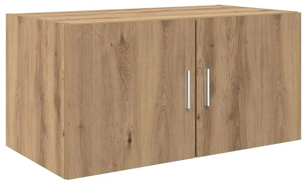 Tárolószekrény kézműves tölgy 80 x 42.5 x 225 cm Faanyag