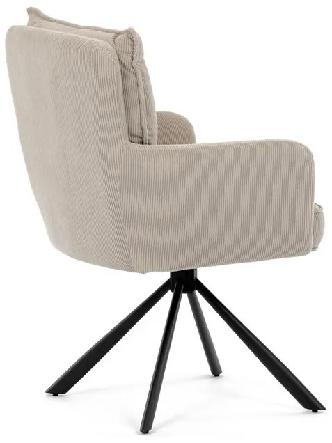 Bézs Kordbársony Étkezőszék. HC-X1128 LAN2