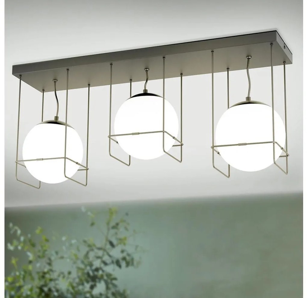 Eglo 99021 - VERSUOLA mennyezeti lámpatest 3xE27/40W/230V