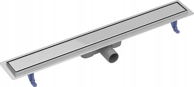 Tako 80 lineáris lefolyócsatorna kétoldalas ráccsal, acél (S907-010) /sm/