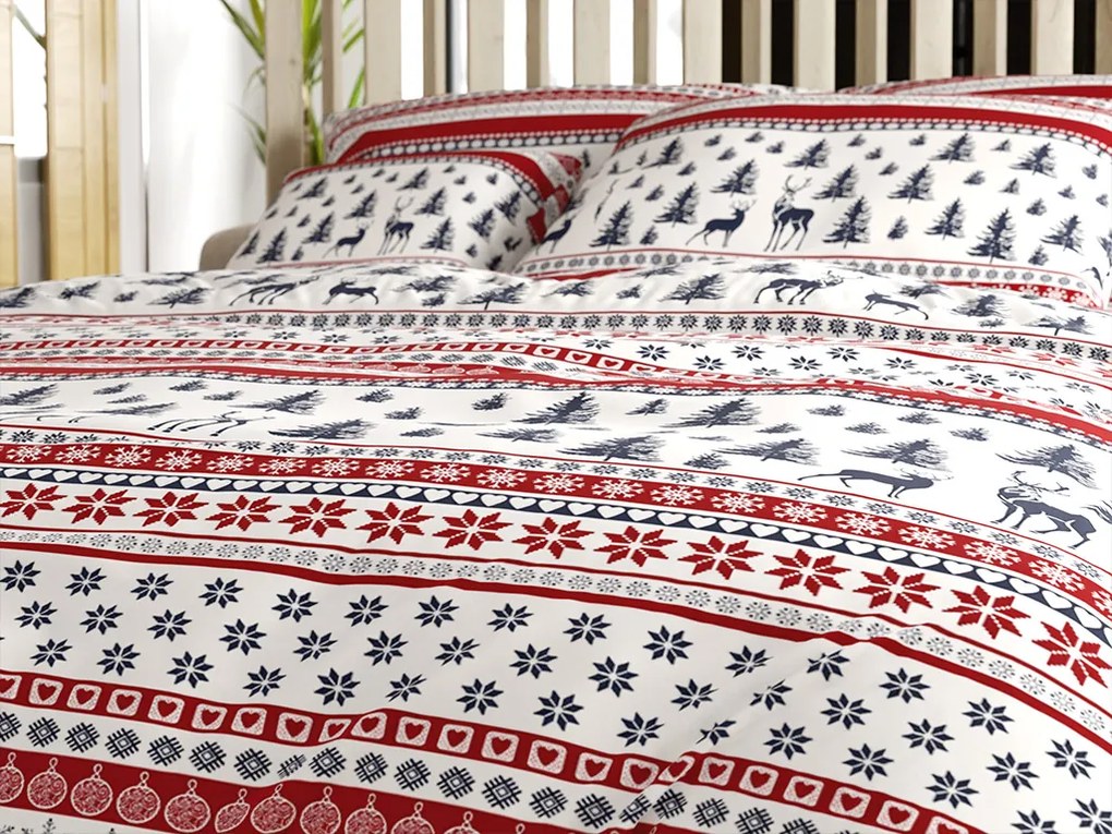 Mikroszálas ágyneműhuzat TWINKLE CHRISTMAS színes Ágyneműhuzat mérete: 70 x 90 cm | 140 x 220 cm