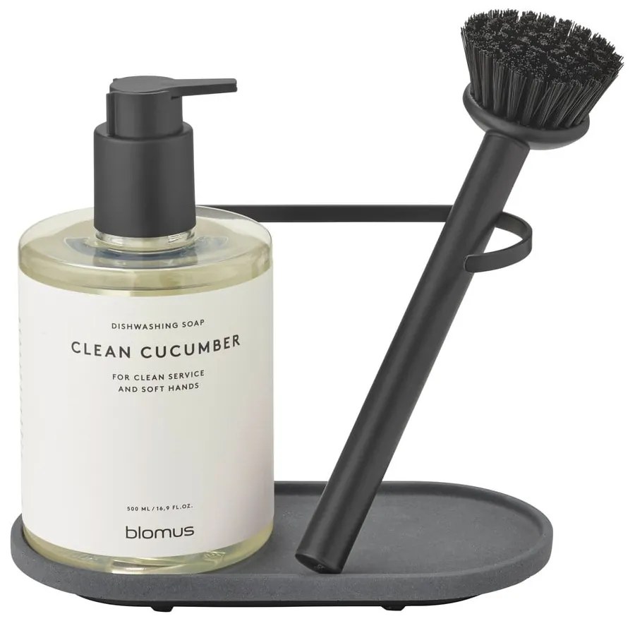 Szürke beton mosogatóeszköz tartó Dhuva – Blomus