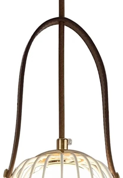 Klausen 111098 - Fali lámpa MEMORY 1xG9/4W/230V fehér/barna