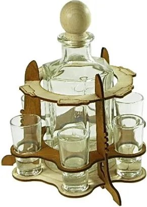 Kerek Bárpult Palackokhoz, Alkoholhoz, Poharakhoz Ajándék