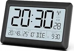 Digitális Óra Hőmérséklet Kijelzés Riasztás Naptár Rádió Latec