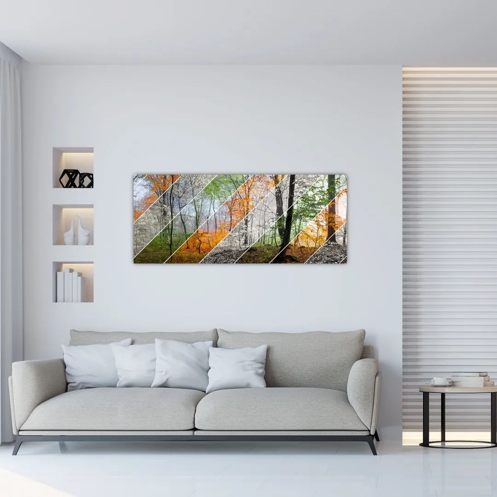 Kép - Változó évszakok (120x50 cm)