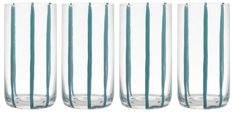 Pohár szett 4 db-os 450 ml Stripe – Ladelle