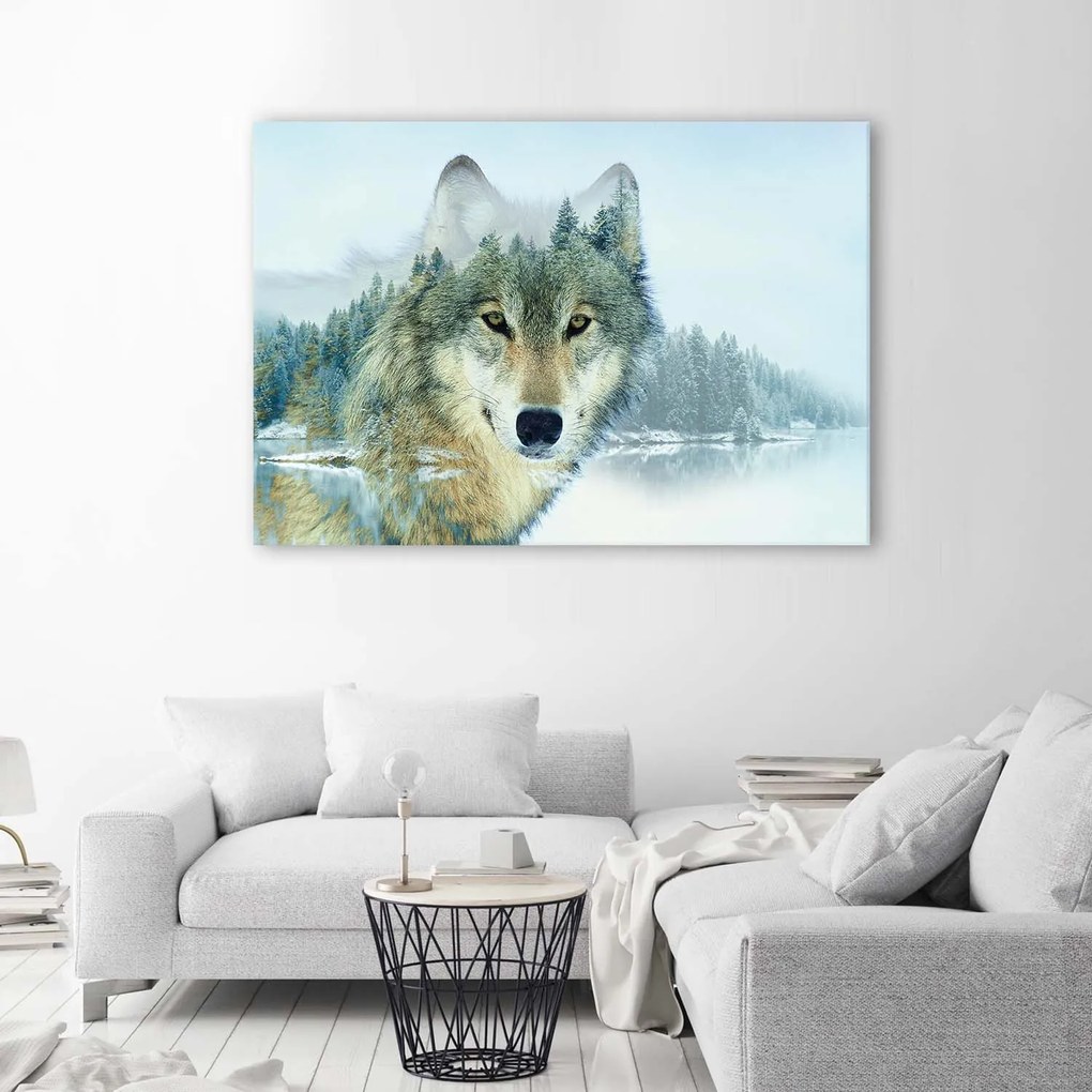 Gario Vászonkép Farkas hegyi háttérrel Méret: 100 x 70 cm