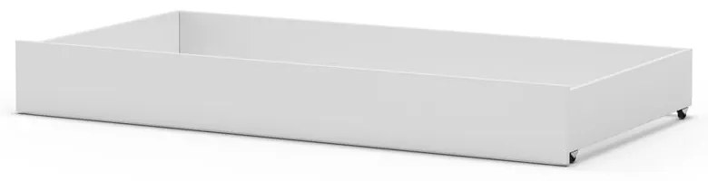 Fehér gyerekágy alatti fiók 90x190 cm Valka – Marckeric