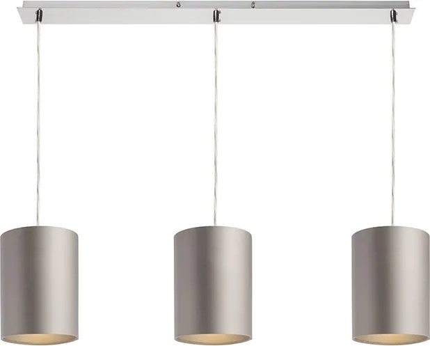 RENDL MORE 80 mennyezeti függőlámpa alap króm 230V LED E27 3x15W
