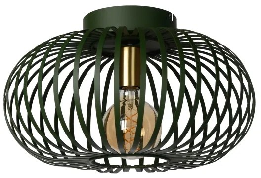 Lucide 78174/40/33 - Mennyezeti lámpa MANUELA 1xE27/60W/230V átm. 39,5 cm zöld