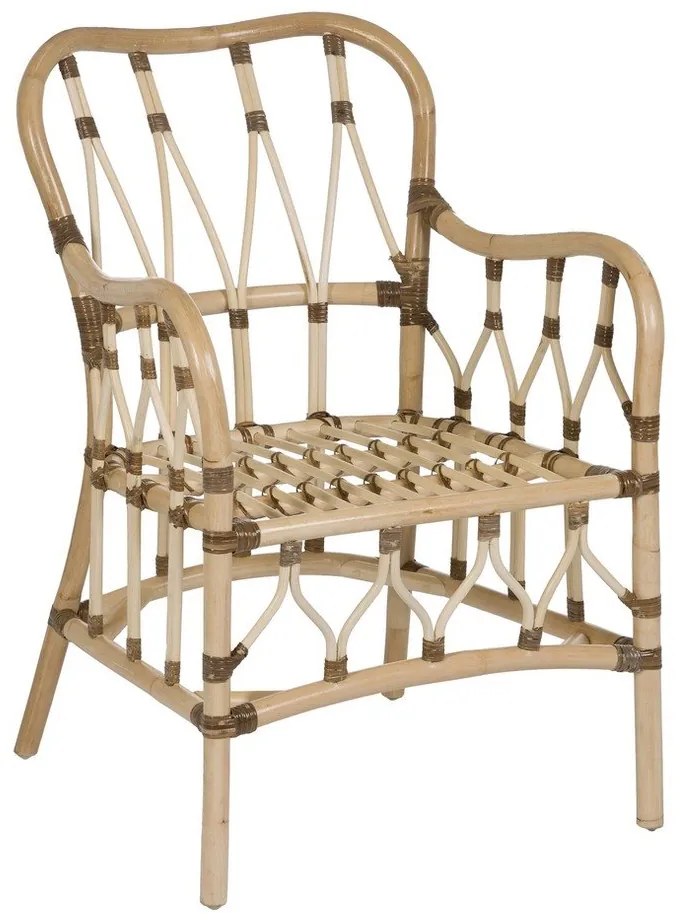 Natúr színű szőtt fotel – Ixia