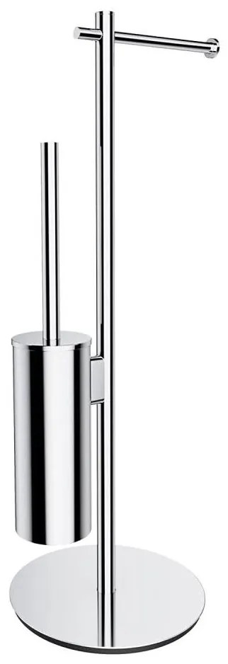 OMNIRES MP60810CR - Toalettpapír és WC kefe tartó MODERN PROJECT króm