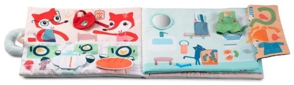 Lilliputiens - Textilkönyv Jó reggelt, Alice róka