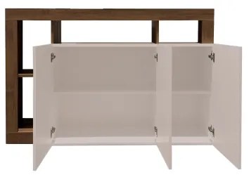 Komód LENOR kasmír/tölgy