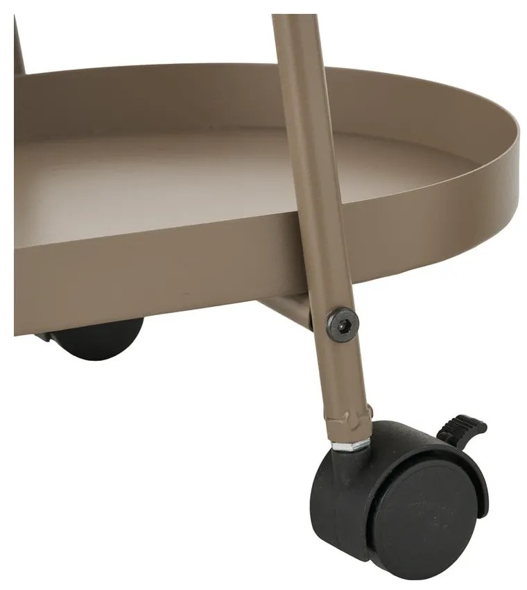 Fém gurulós zsúrkocsi 27,5x60 cm Empoli – House Nordic