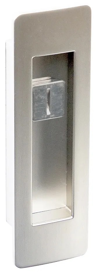 Zamak héj tolóajtókhoz - WC-bevonat, nikkel