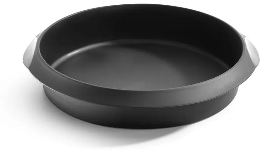 Fekete szilikon sütőforma, ⌀ 26 cm - Lékué