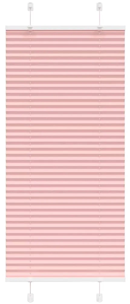 pliszírozott redőny rózsaszín 60x150 cm szövetszélesség 59,4 cm