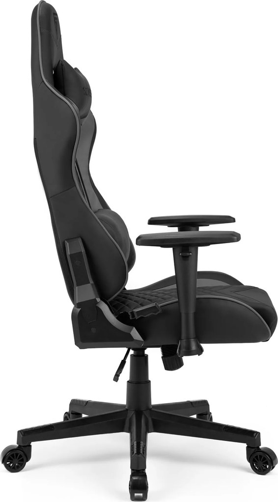 Gamer szék SENSE7 Spellcaster fotel fekete és szürke.