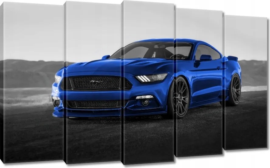 Vászonkép 150x95 Kék Ford Mustang
