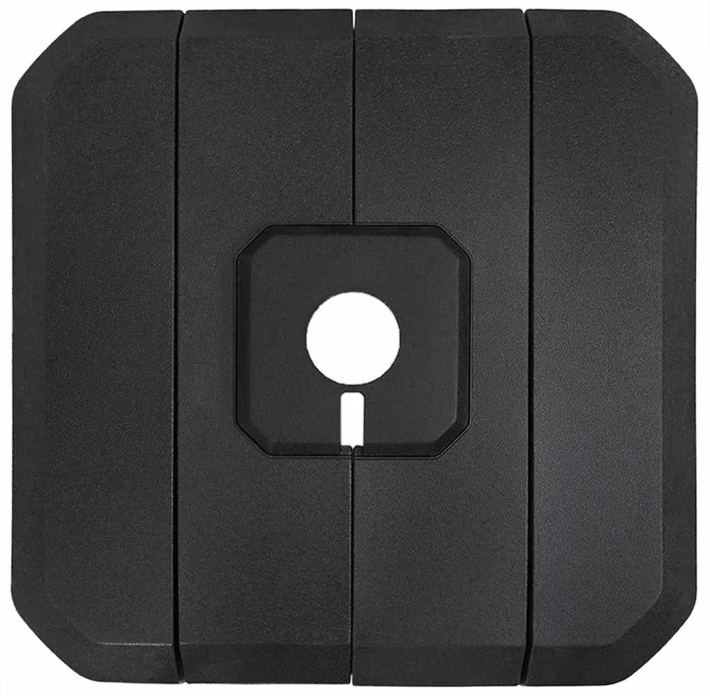 Kantilever Napernyő Talapzat Készlet 4 pcs Fekete