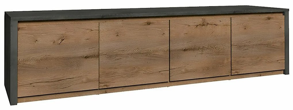 MONTANA K4D szekrény, szürke