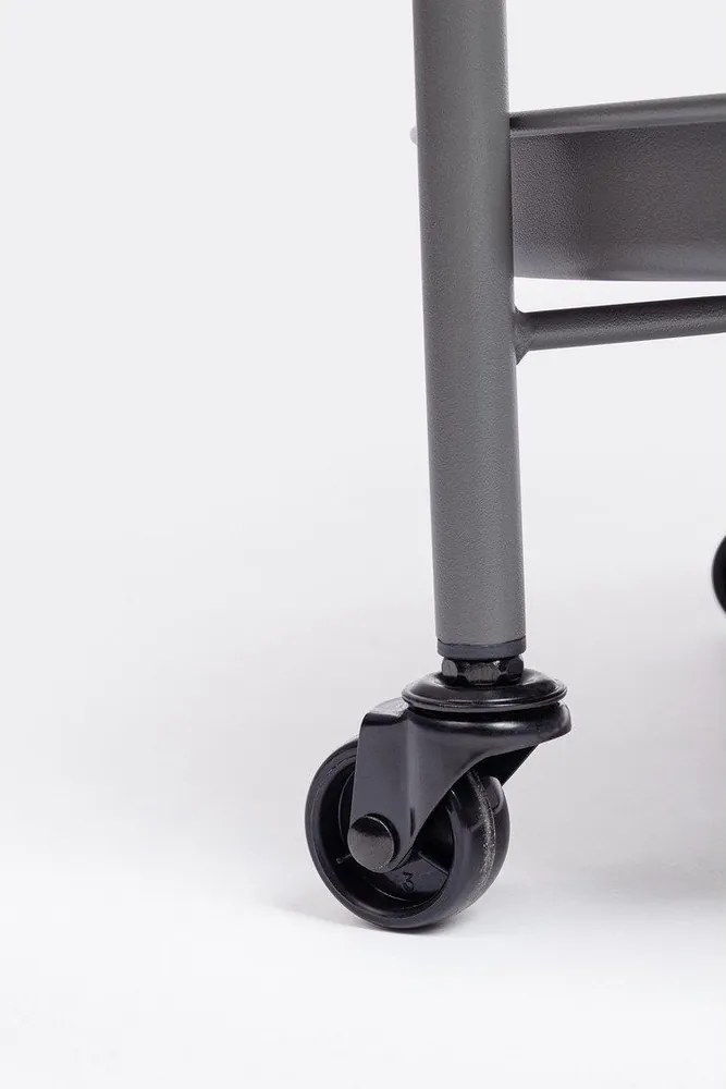 Acél zsúrkocsi ø 44,5 cm Austin – Bizzotto