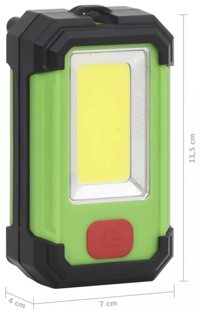 hideg fehér fényű hordozható napelemes LED-es reflektor 7 W