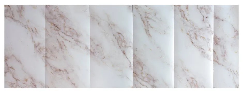 Fali öntapadós panel szett 6 db-os 60x30 cm Calacatta Vagli – SP TREND
