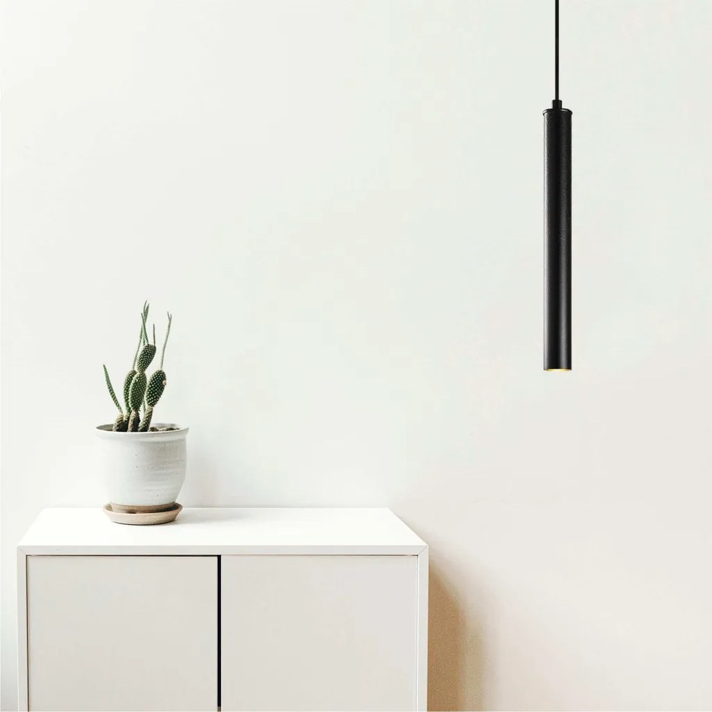 Best 641-S fekete LED függőlámpa, Ø4 cm
