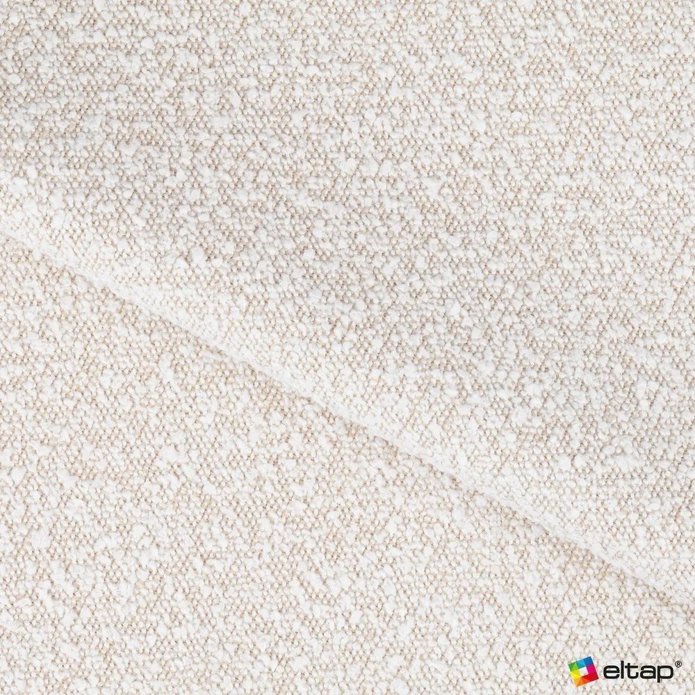 Bézs kárpitozott ágyneműtartós franciaágy ágyráccsal 180x200 cm Pointt – ELTAP