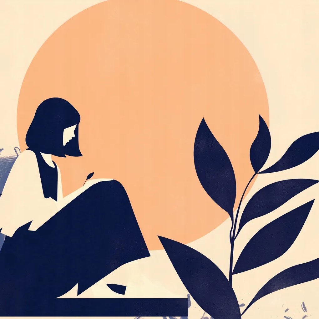 Poszter 70x70cm Elmélkedés