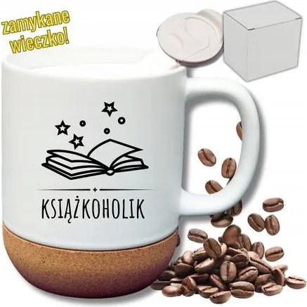 Fehér Bögre Parafa Vicces Ajándék Könyvmániás