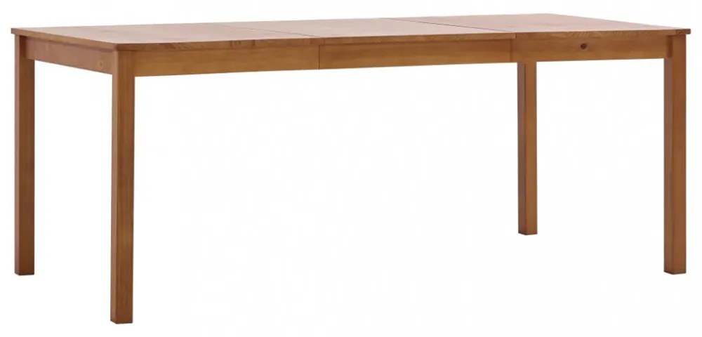 mézbarna fenyőfa étkezőasztal 180 x 90 x 73 cm