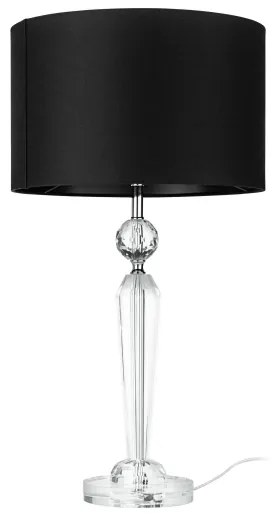 Eglo 390158 - Asztali lámpa PASIANO 1xE27/40W/230V fekete