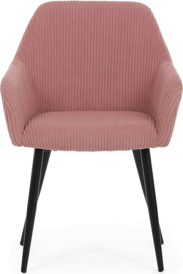 Étkezőszék rózsaszín kordbársony kárpittal – DCH-V4009 PINK6