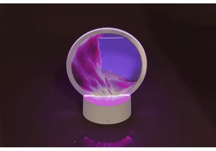 LED mozgó homokkép - zöld