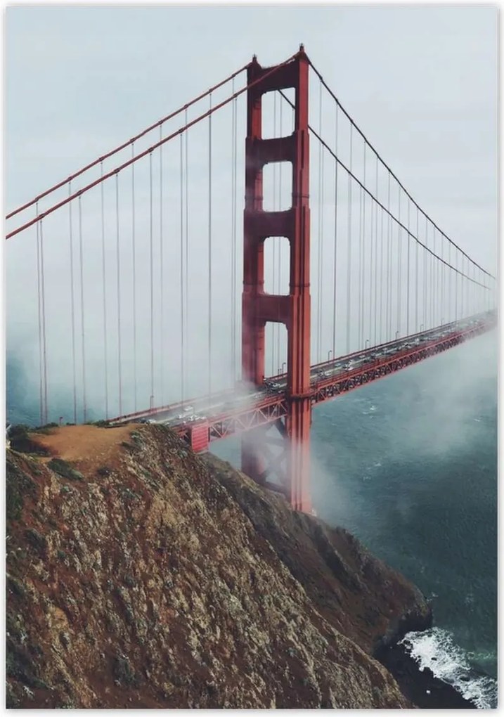 Poszterek 70x100 Vörös híd az USA-ban