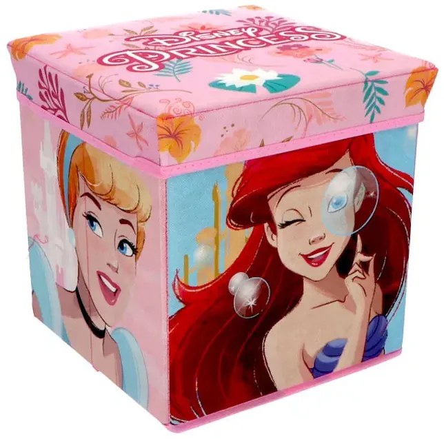 Disney Hercegnők Four Realms játéktároló 30×30×30 cm