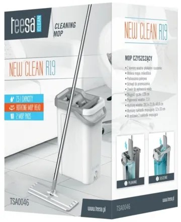 Teesa TSA0046 New Clean R19 felmosórongy
