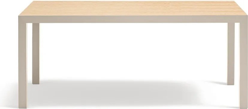 Étkezőasztal tölgyfa asztallappal 75x180 cm Alma – Teulat